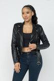 Leather Moto Jacket