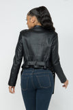 Leather Moto Jacket