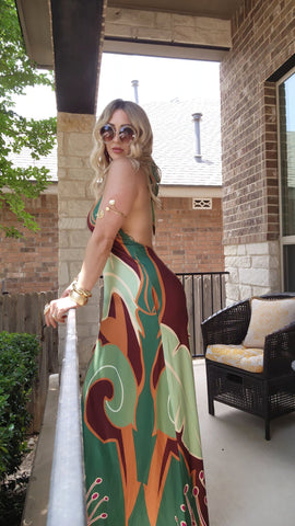 Tropical Mami Maxi Dress